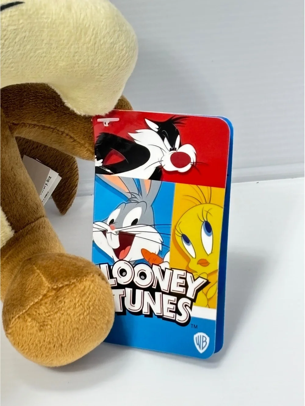 Looney Tunes Wile E. Coyote Plush Toy with Original Tag, Approximately 9 Inches